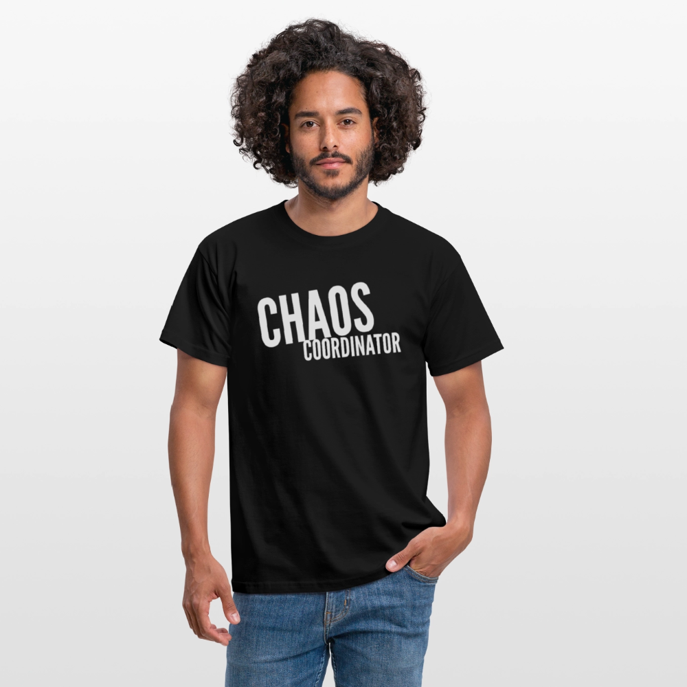 „Chaos Coordinator“ T-Shirt für Hausfrauen – Lustiges Mama-Shirt | Stylisch & bequem - Schwarz
