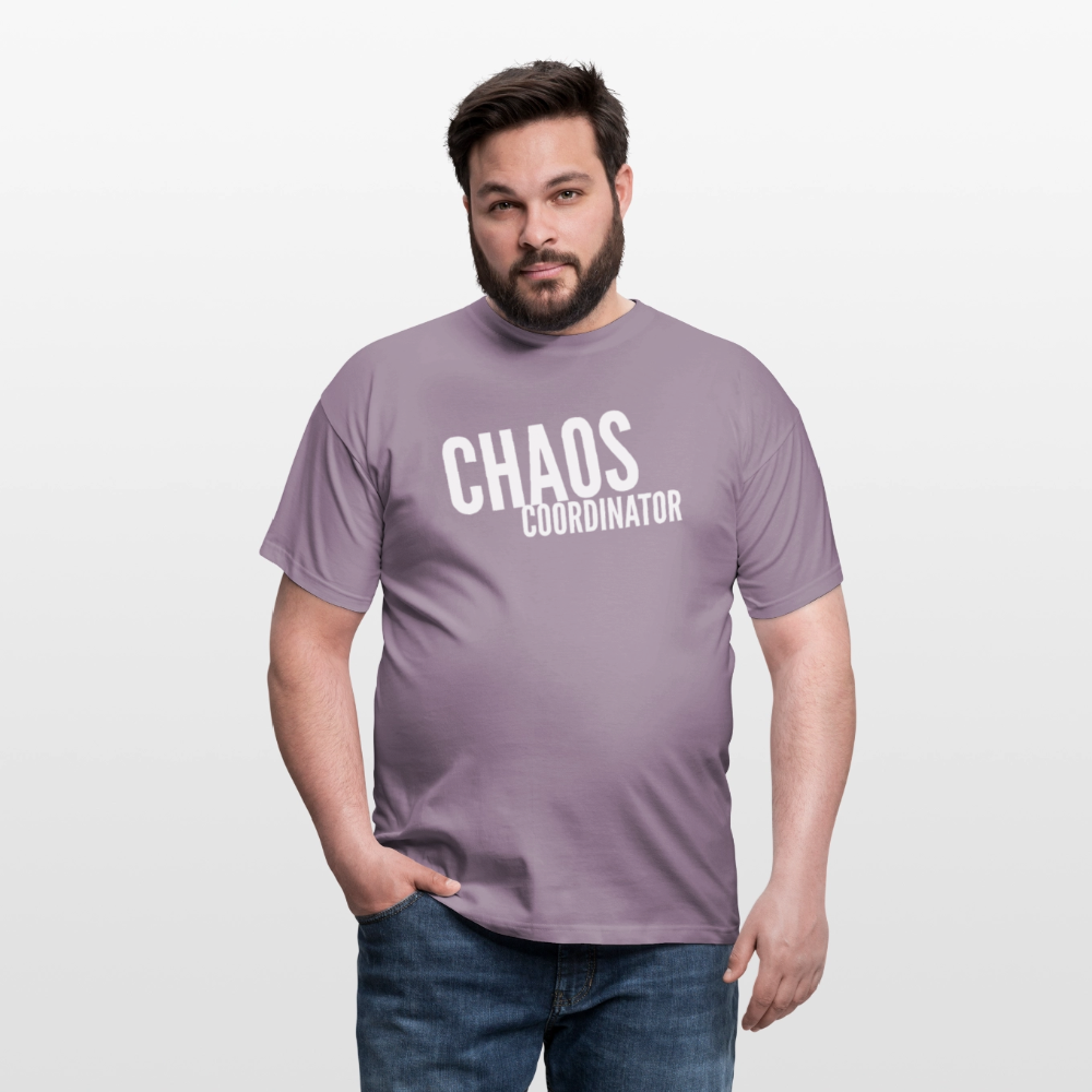 „Chaos Coordinator“ T-Shirt für Hausfrauen – Lustiges Mama-Shirt | Stylisch & bequem - Lilagrau