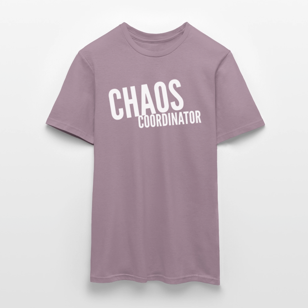 „Chaos Coordinator“ T-Shirt für Hausfrauen – Lustiges Mama-Shirt | Stylisch & bequem - Lilagrau