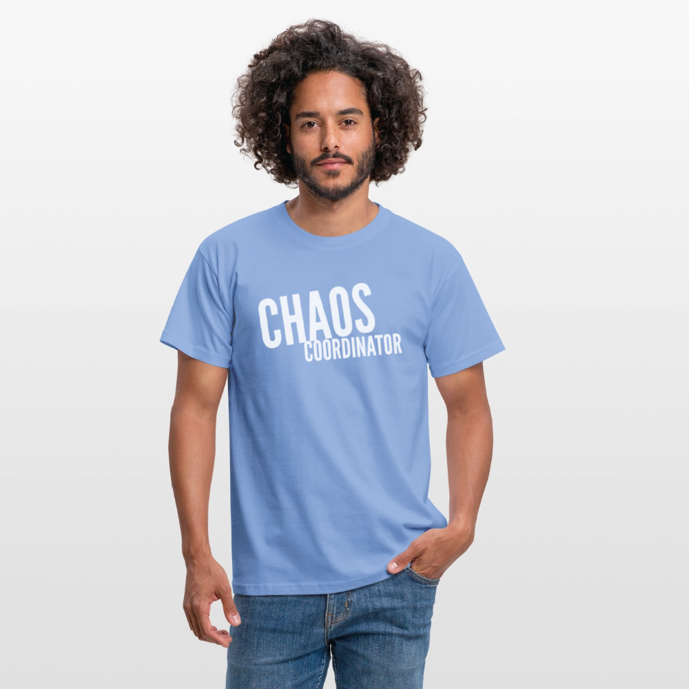 „Chaos Coordinator“ T-Shirt für Hausfrauen – Lustiges Mama-Shirt | Stylisch & bequem - carolina blue