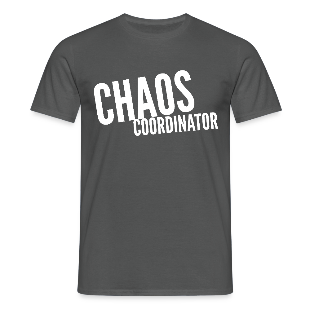 „Chaos Coordinator“ T-Shirt für Hausfrauen – Lustiges Mama-Shirt | Stylisch & bequem - Anthrazit