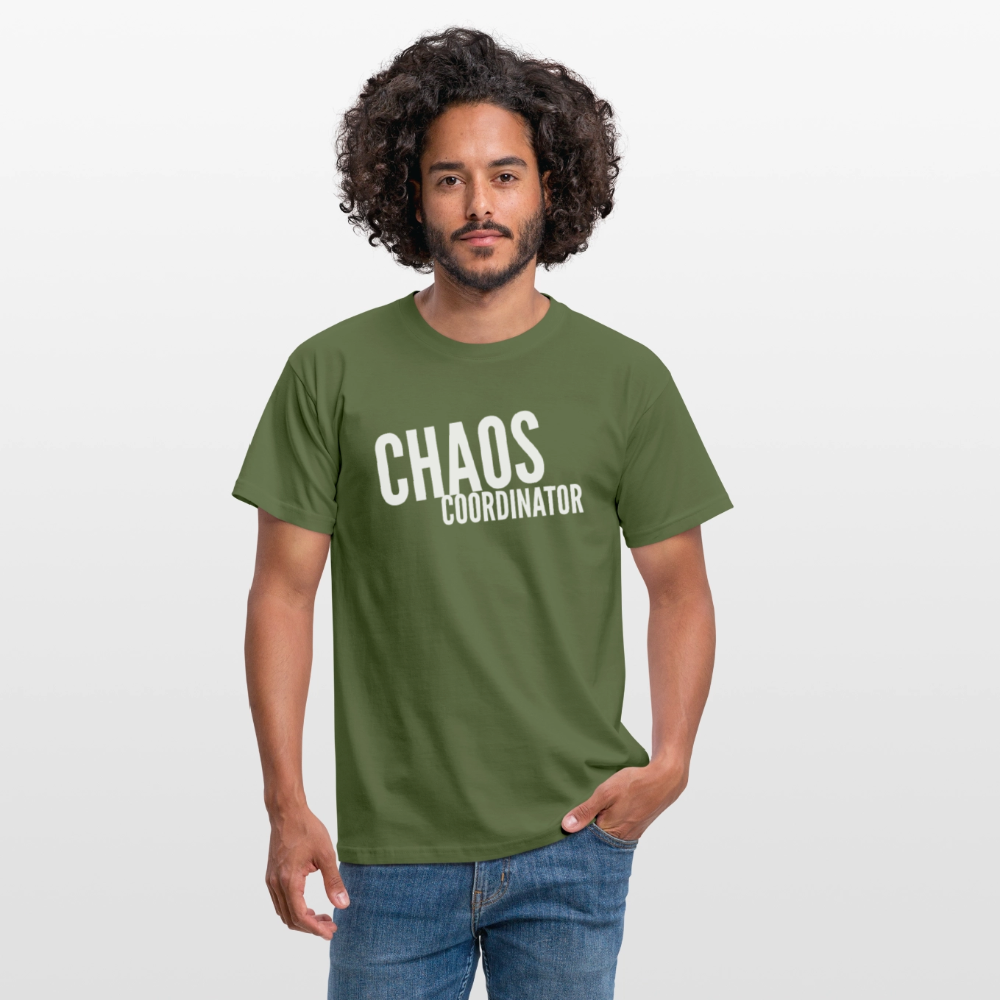 „Chaos Coordinator“ T-Shirt für Hausfrauen – Lustiges Mama-Shirt | Stylisch & bequem - Militärgrün