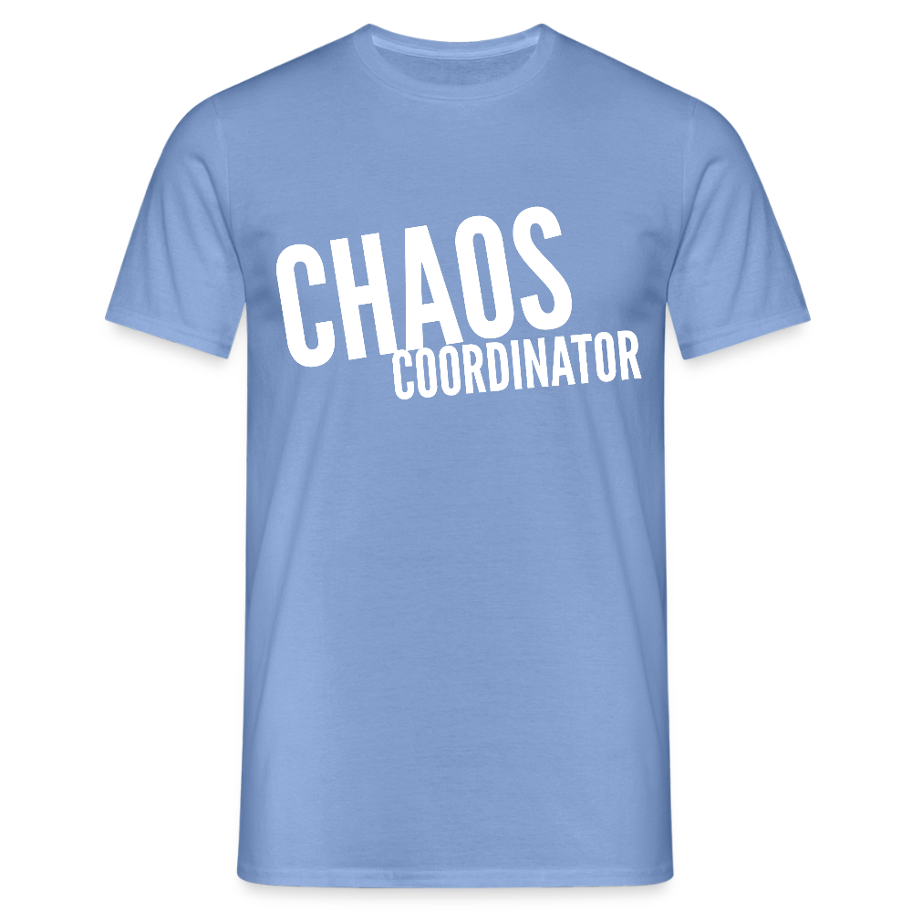 „Chaos Coordinator“ T-Shirt für Hausfrauen – Lustiges Mama-Shirt | Stylisch & bequem - carolina blue
