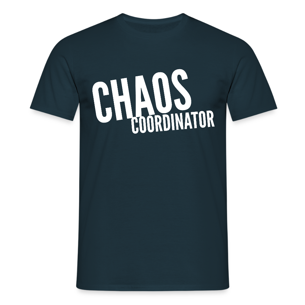 „Chaos Coordinator“ T-Shirt für Hausfrauen – Lustiges Mama-Shirt | Stylisch & bequem - Navy