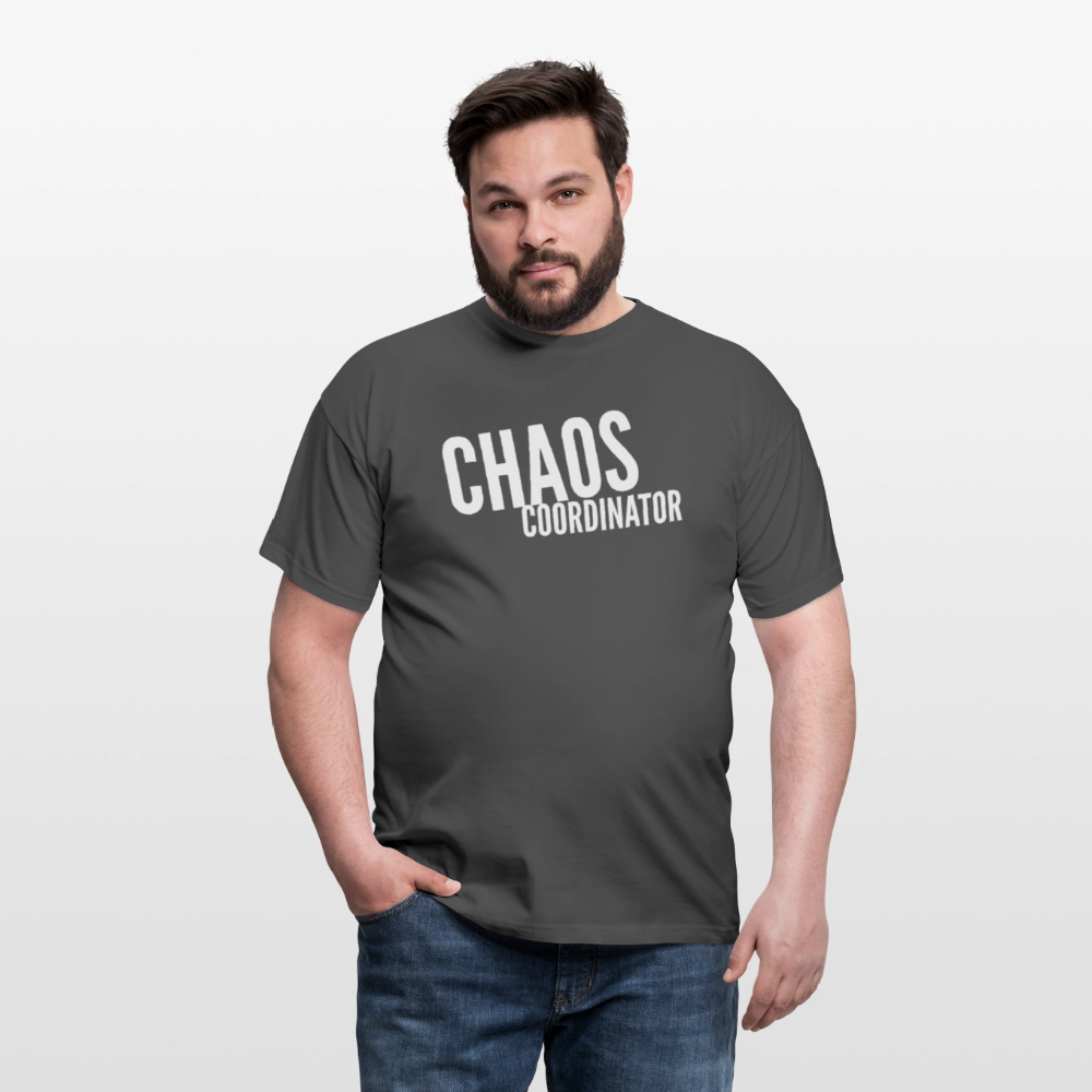 „Chaos Coordinator“ T-Shirt für Hausfrauen – Lustiges Mama-Shirt | Stylisch & bequem - Anthrazit