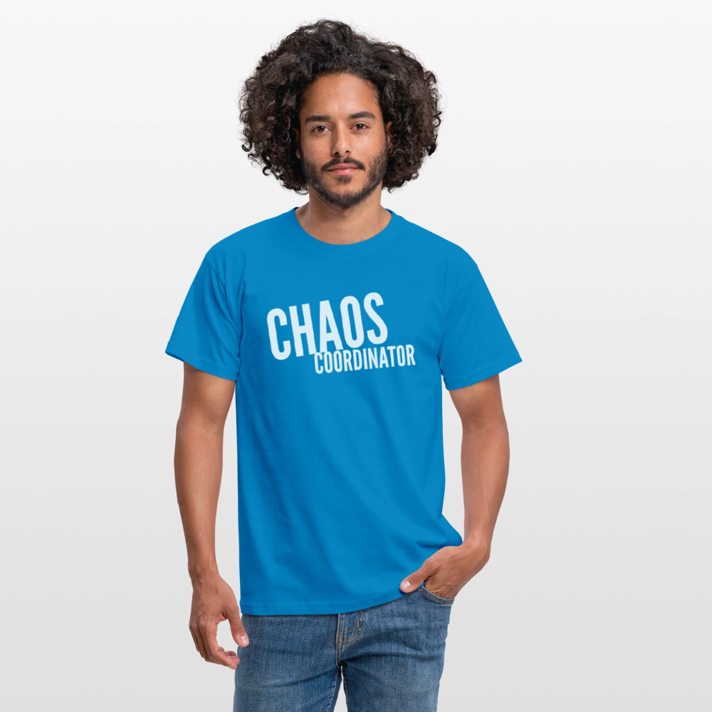 „Chaos Coordinator“ T-Shirt für Hausfrauen – Lustiges Mama-Shirt | Stylisch & bequem - Royalblau
