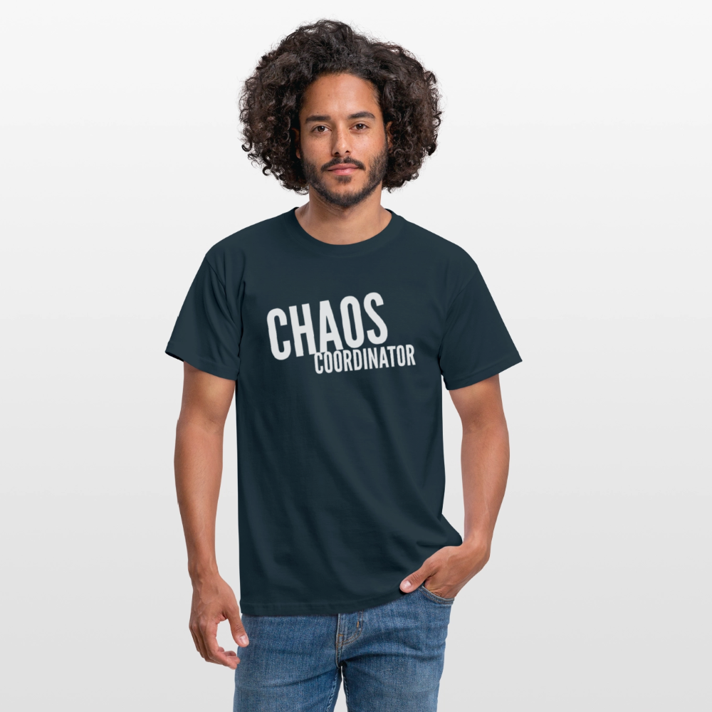 „Chaos Coordinator“ T-Shirt für Hausfrauen – Lustiges Mama-Shirt | Stylisch & bequem - Navy
