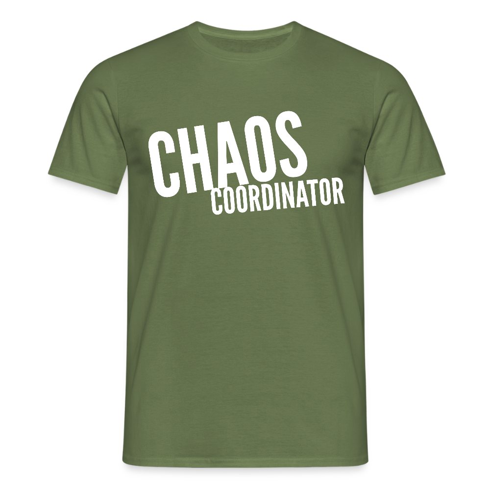 „Chaos Coordinator“ T-Shirt für Hausfrauen – Lustiges Mama-Shirt | Stylisch & bequem - Militärgrün
