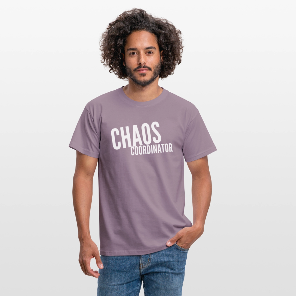 „Chaos Coordinator“ T-Shirt für Hausfrauen – Lustiges Mama-Shirt | Stylisch & bequem - Lilagrau