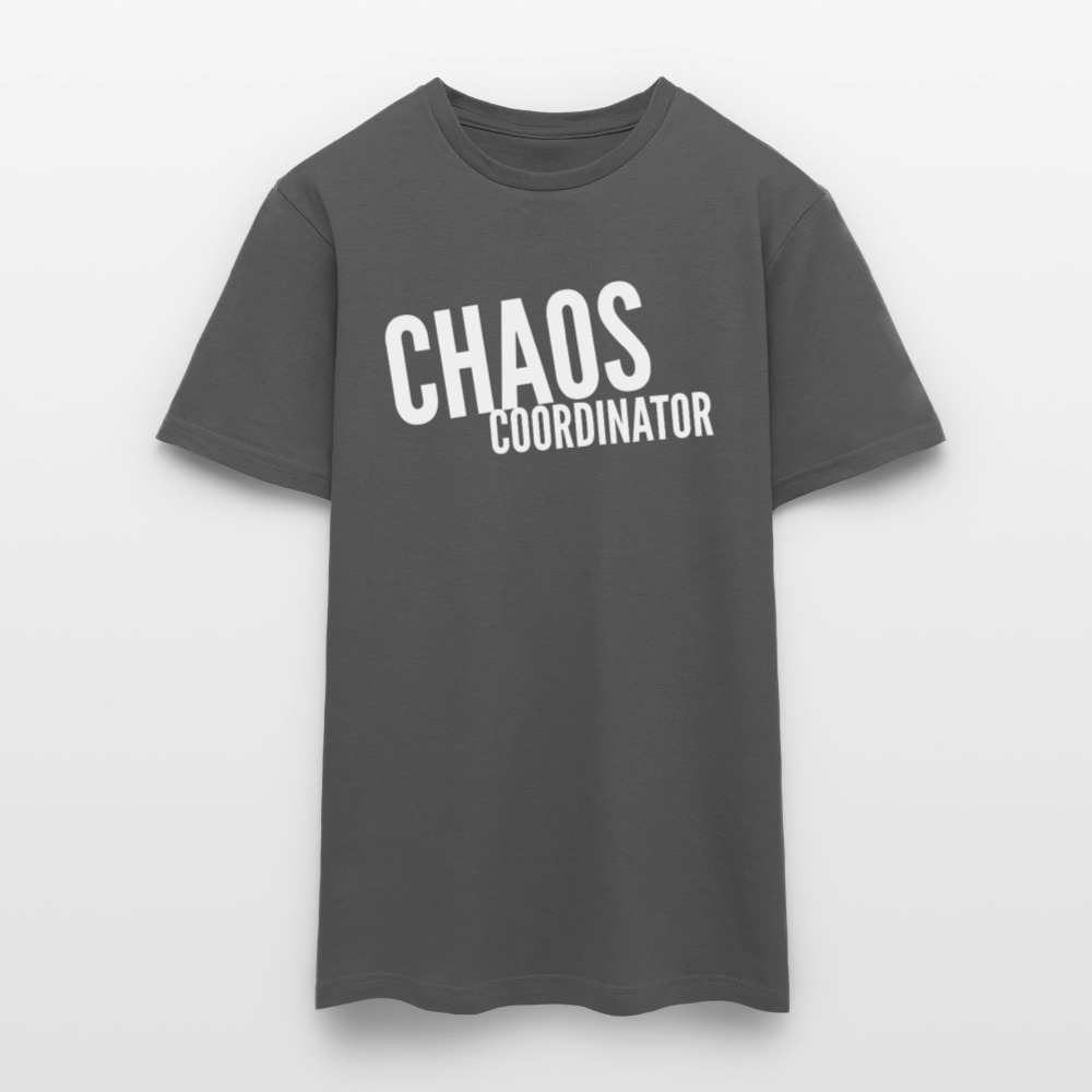 „Chaos Coordinator“ T-Shirt für Hausfrauen – Lustiges Mama-Shirt | Stylisch & bequem - Anthrazit