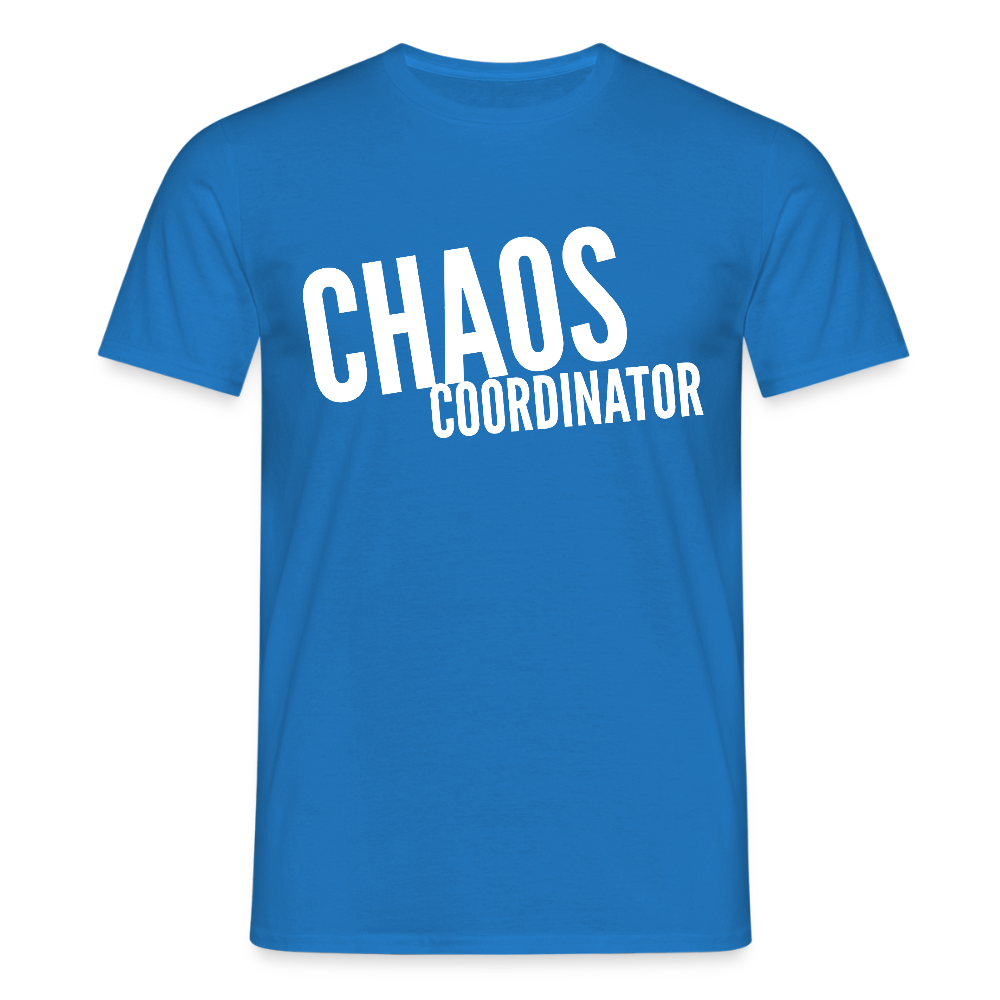 „Chaos Coordinator“ T-Shirt für Hausfrauen – Lustiges Mama-Shirt | Stylisch & bequem - Royalblau
