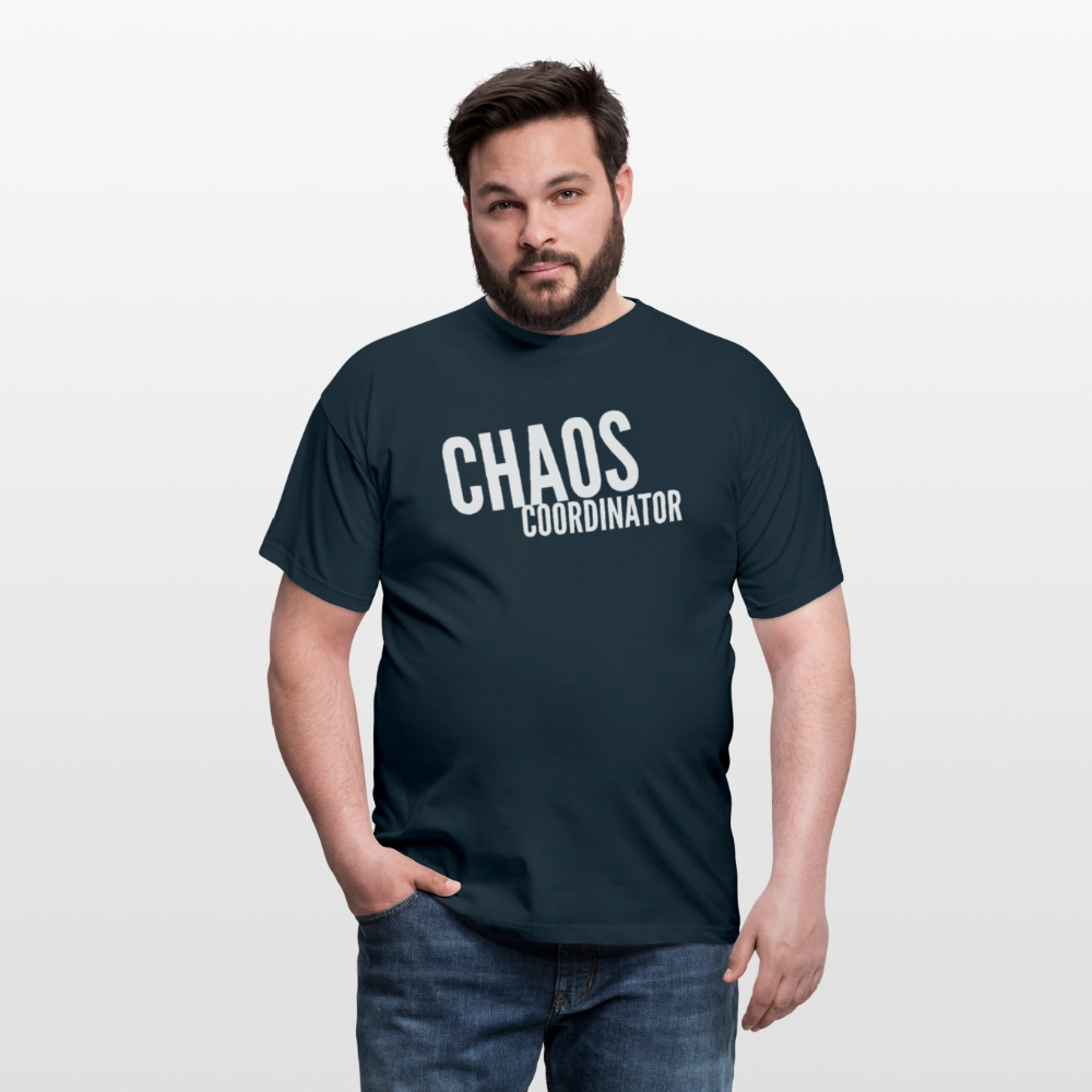 „Chaos Coordinator“ T-Shirt für Hausfrauen – Lustiges Mama-Shirt | Stylisch & bequem - Navy